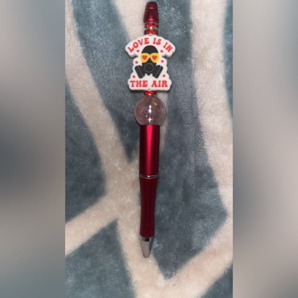 Red Light-Up Pen